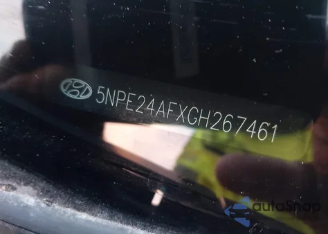 2016 Hyundai Sonata Se из США, поврежденный, VIN 5NPE24AFXGH267461